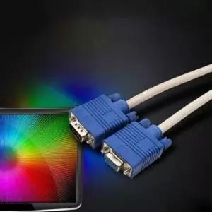 PC케이블 모니터 보급형 케이블 타입 7M coms RGB