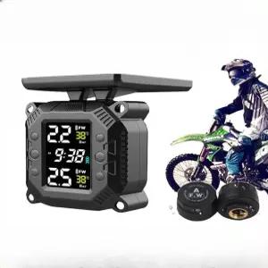 태양열 tpms 브래킷 접착 온도 디스플레이 모니터링 압력 경보 표시기 태양광 게이지