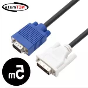 젠더 케이블 5m DVI to RGB변환