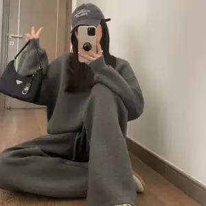 [브리치] 제로투올샵 / 여성용 봄가을 패션 운동복 세트 트레이닝세트 여성 트레이닝복 딥 그레이
