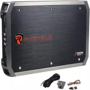 로크빌 RXH-F5 3200W 5채널 차량 증폭기 다이노 인증 RMS MOSFET 전원 공급 장치 ELNA 커패시터 클래스 A/B