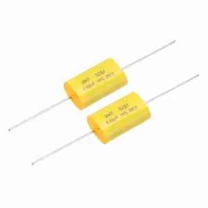 MECCANIXITY 2Pcs 0.68uF 주파수 분배기 커패시터 250V 오디오 스피커 크로스오버 비극성 폴로필렌 MKP