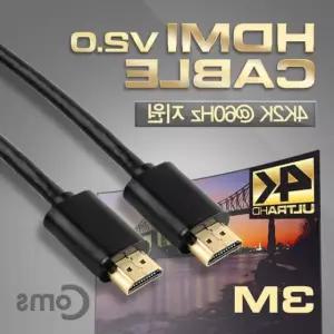 네트워크장비 케이블 2.0 3M 4Kx2K 60Hz Coms HDMI