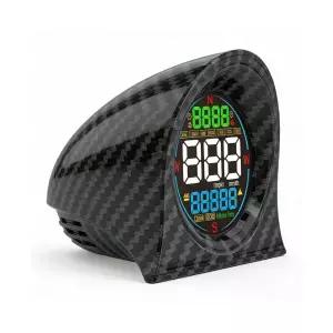 GPS 속도계 디지털 차량용 헤드업 디스플레이 과속 경보 기능이 있는 GPS+BDS 듀얼 위성 자동차 HUD 피로