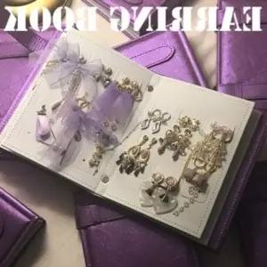 보관함 정리 쥬얼리소품 귀찌 귀걸이북 귀찌북 다이어리 진열대