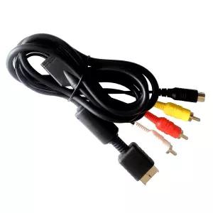 PS2/PS3용 BUHCUWQB S-비디오 오디오 케이블 PlayStation 2/3과 호환되는 5.9피트 S-AV TV