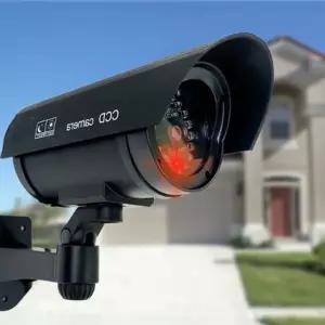 원통 CCTV 카메라 가짜 돌출형 감시 모형 방범
