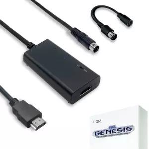 세가 제네시스 모델 1/2/3 CD CDX 32X 노마드 오리지널 마스터 시스템 콘솔용 레벨하이크 HDMI 케이블