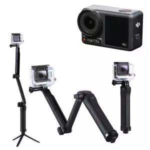 액션캠 셀카봉 삼각대 헤드 액션 접이식 오즈모 호환 DJI OSMO