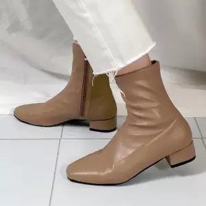 여성구두 겨울 워커부츠 발목부츠 미들힐 롱부츠 힐