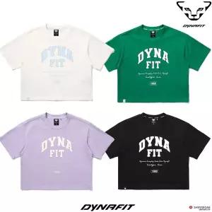 매장정품 DYNAFIT 다이나핏 YWM23246여성 어텐션 면혼방 오버핏 크롭 반팔티셔츠 (기존가 69,000원) 157820
