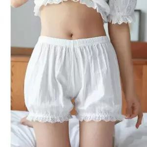 [하프클럽/]프릴 면 교복속바지 레이스 항아리 시원한 속바지