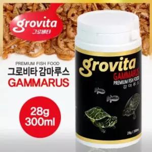 거북이 파충류 전용 건조사료 영양분 먹이공급 28g