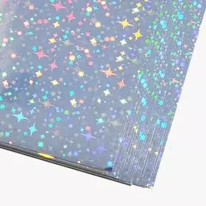 출력용지 스티커용 DIY 반짝이 스티커 용지