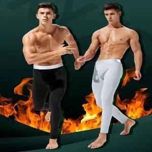 [하프클럽/셀러허브_여성트랜드패션]남자 남자내복바지 겨울 밴딩 내의하