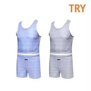 [하프클럽/셀러허브_여성트랜드패션]TRY 60수 365BUY 주자직 사각 런닝세트