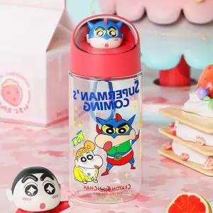 물병 이유식용품 짱구 레드 우주캡슐 트라이탄 500ml