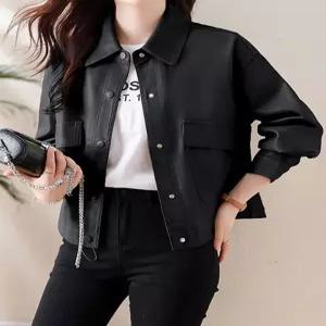 KARRA 스냅카라라이더자켓A6S0277