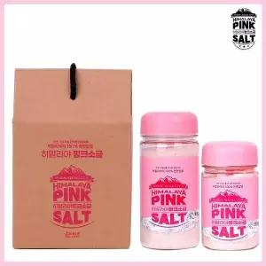 [하프클럽/알티피아]핑크소금 답례품세트16호 300g+400g 합 2개입 가는입