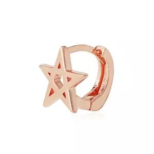 로즈 원터치 링 골드 귀걸이 Gold-pin 14K 스텔라 피 FW41587D