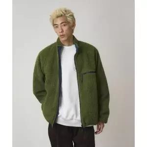 그라미치 리버시블 셰르파 자켓 Olive Dusty Navy G5FU-J014 192378