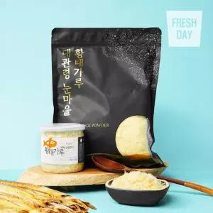 프레시데이 대관령 눈마을 자연건조 순살 황태가루 50g+180g 천연조미료