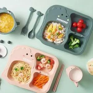 어린이용 어린이 식판 아동 공룡 식판 급식 아동급 아동식기세트