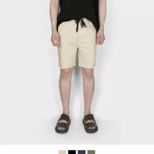 TBZ 편안한 남자 스판 린넨반바지
