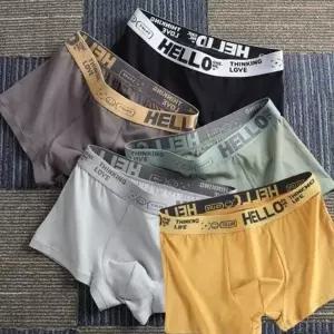 남자팬티 남성팬티 남자속옷 헬로 기능 사각 남성 팬티 편한 심리스
