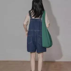 TBZ 점프수트 데일리 디자인 캐주얼 스타일 청바지