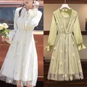TBZ 러블리 플라워 프릴 원피스(2color) 경성의상 교복