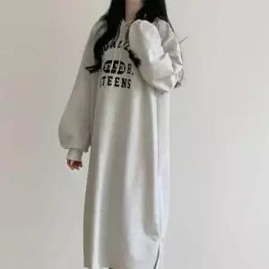 TBZ 원피스 캐주얼 와이드핏 편안한 여성 데일리 후드