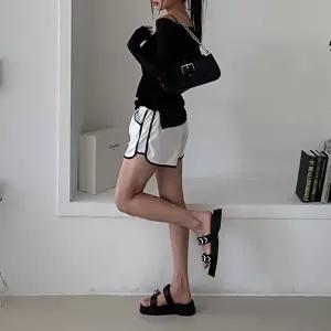 [옷자락]여성 모던 허리밴드 돌핀 스타일 반바지 팬츠 쇼츠