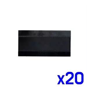 TBZ 자전거 스크래치 보호용 무지블랙 체인가드 x20개