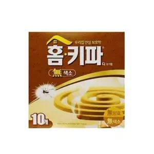 TBZ 홈키파 모기퇴 치용품 무향료 모기향 10p 여름용품 훈증기