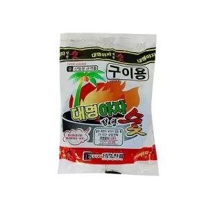 TBZ 야외용품 업소 구이용 대명 야자숯 1개 장작 바베큐숯
