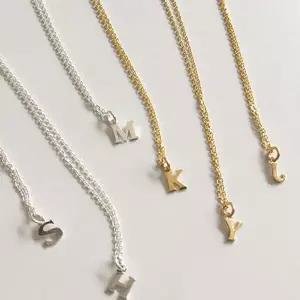 [골드스마일](silver925) initial necklace (A-Z)