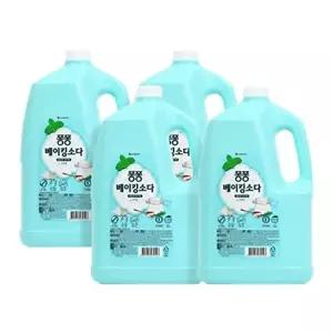 퐁퐁 주방세제 베이킹소다 3000ML x 4개