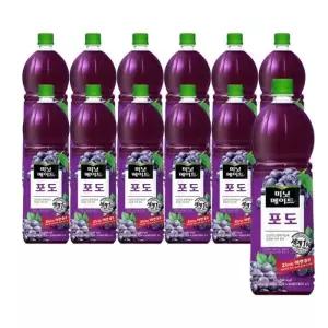 미닛메이드 포도 1.5L X 12페트