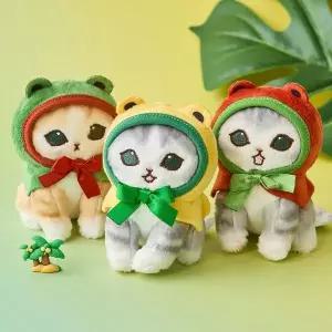 [하프클럽/]WL 모후샌드 개구리냥 마스코트 인형키링 9cm-랜덤