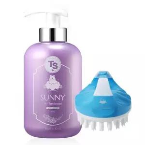 [셀러허브]TS 써니 애견 트리트먼트 강아지컨디셔너 500g 애견브러쉬 목욕솔 포함 (S48038209)