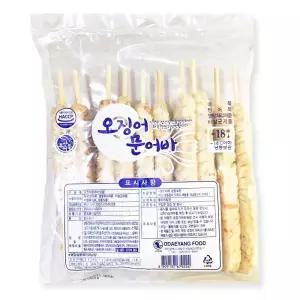 휴게소 어묵바 오징어문어바 1.35kgX10봉(135gX100개)