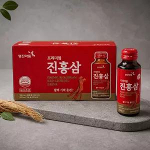 영진약품 프리미엄 진홍삼 음료 100ml x 100병
