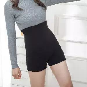 하이웨스트 니트속바지 힙워머 수면 복부보호여성 학생 교복 하이 뱃살보정 보온 여자