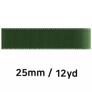 (리본) 골직 스티치 롤 (폭 25mm) (국방)공작놀이 꾸미기재료 포장 장식 선물 다용도 꾸미기 리본끈 만들기