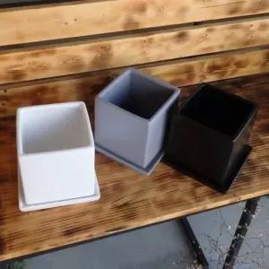 도기 화분 15x15x15cm 가을꽃 도자기빈봄화분 다육이 작은 소형 중형 선인장 미니 예쁜 인테리어 이쁜 도자