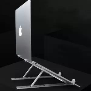 휴대 접이식 6단계 각도 조절 알루미늄 노트북 거치대 받침대 패드 용대 테블릿PC 용거치대 키보드커치대