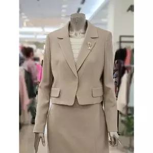 [미니멈]미니멈 세이브존03 크롭 원버튼 자켓 M1AAWJ3030 (49534703)