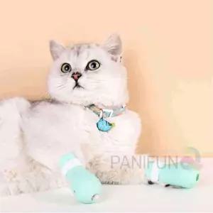 고양이 양말 목욕용품 부츠 고이장화 발톱깎기 깎이 커버 할큄방지
