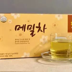 티프렌 메밀차 1.5g x 100입둥굴레 옥수수수염 보리 인삼 홍삼 과립 태극삼 고려 목함 100포 전통 메밀 현